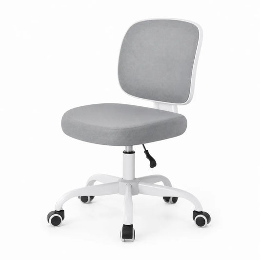 Bürostuhl Grau Stoff höhenverstellbar